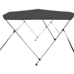 New 3-kaarinen bimini-kate, antrasiitti 183x160x137 cm Veneily