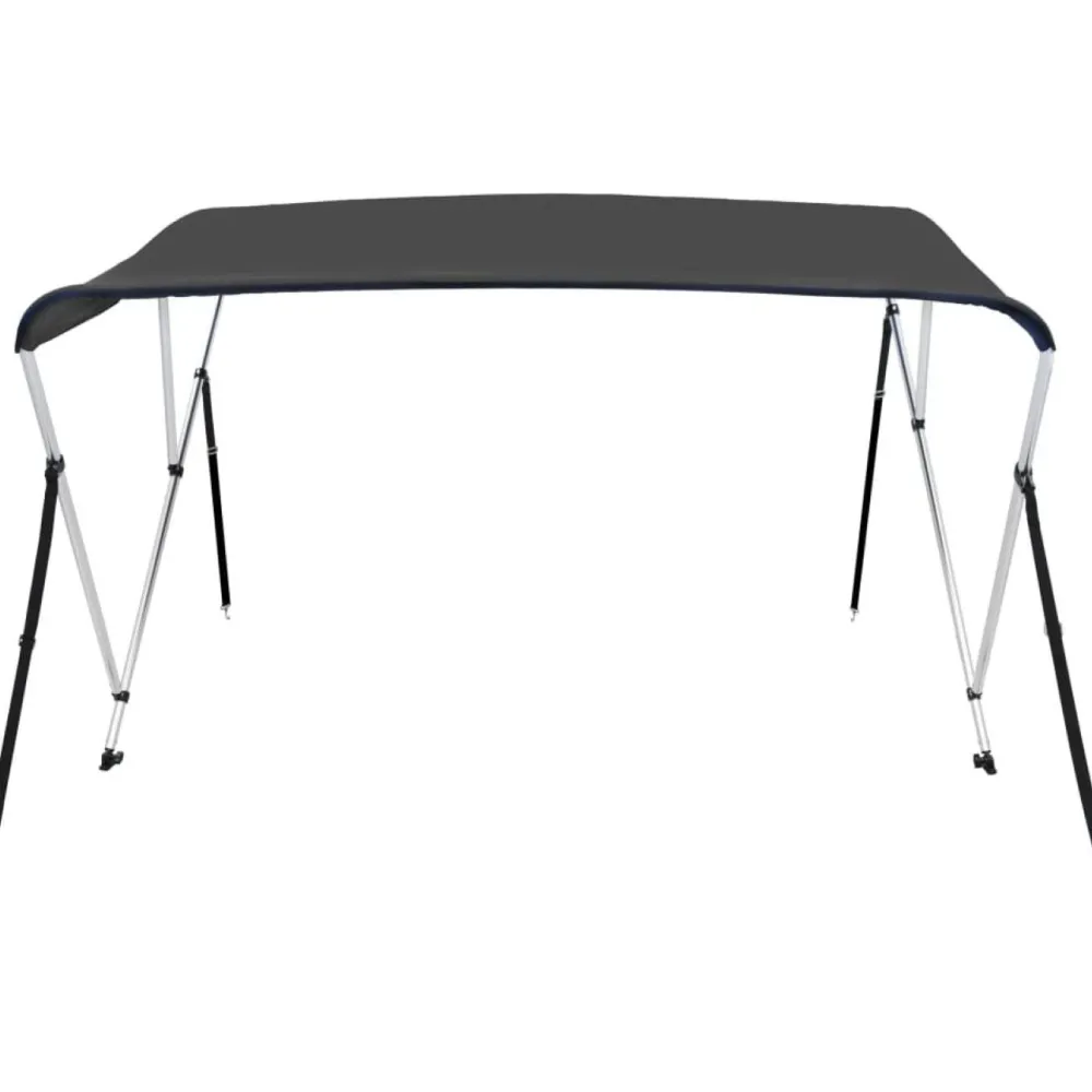 Clearance 3-kaarinen bimini-kate, antrasiitti 183x180x137 cm Veneily