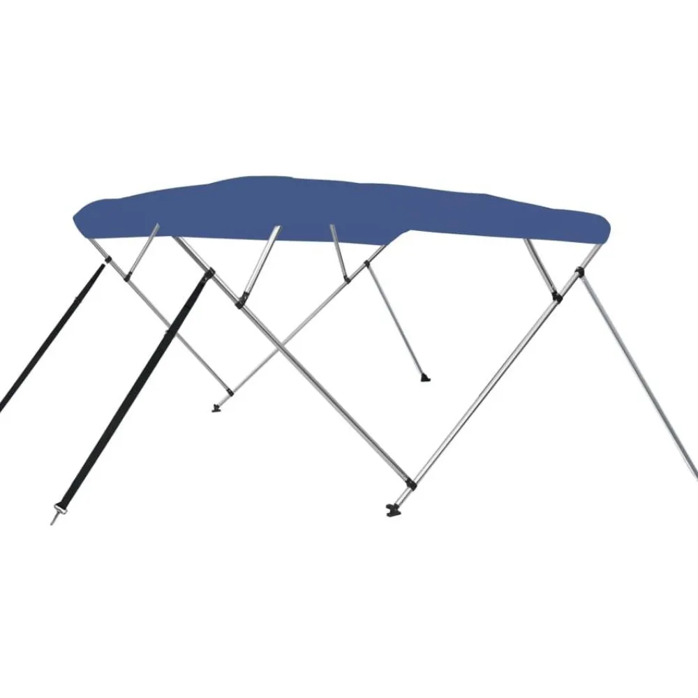 4-kaarinen bimini-kate sininen 243x180x117 cm*FinePRICE Sale