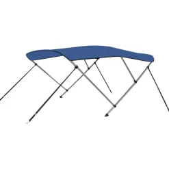 Hot 3-kaarinen bimini-kate, sininen, 183x180x137 cm Veneily