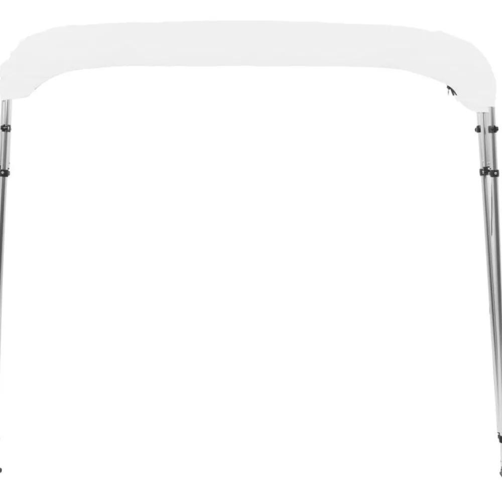 4-kaarinen bimini-kate valkoinen 243x210x117 cm*FinePRICE Online