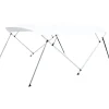 4-kaarinen bimini-kate, valkoinen 243x(230-244)x137 cm*FinePRICE Online