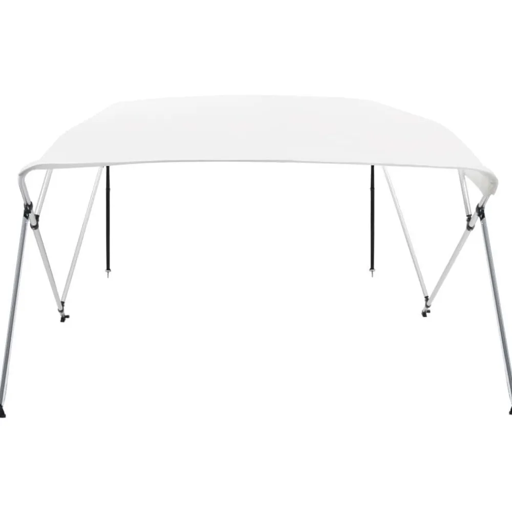 Best 4-kaarinen bimini-kate valkoinen 243x196x117 cm Veneily