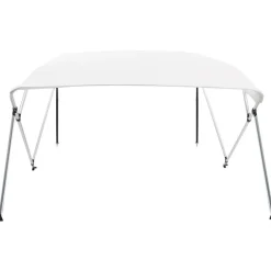 Best 4-kaarinen bimini-kate valkoinen 243x180x117 cm Veneily