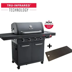 Kaasugrilli Professional Power Edition 4, 4 poltinta, pihvinpaistopoltin*Char-Broil Best