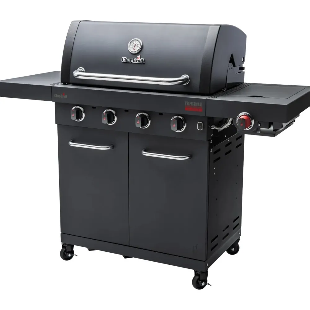 Kaasugrilli Professional Power Edition 4, 4 poltinta, pihvinpaistopoltin*Char-Broil Best