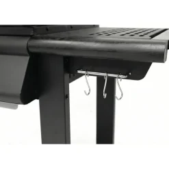 Kaasugrilli Barbeque, 4 poltinta, puutaso, musta*Dose Clearance