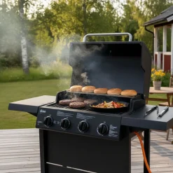 Kaasugrilli Barbeque 10140, 4 poltinta, musta*Dose Discount