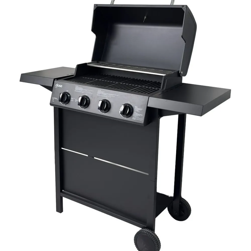 Kaasugrilli Barbeque 10140, 4 poltinta, musta*Dose Discount
