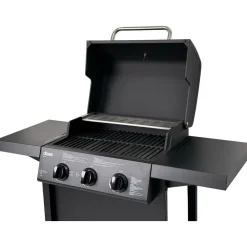 Kaasugrilli Barbeque 10139, 3 poltinta, musta Kaasugrillit