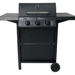 Kaasugrilli Barbeque 10139, 3 poltinta, musta Kaasugrillit
