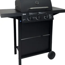 Kaasugrilli Barbeque 10139, 3 poltinta, musta Kaasugrillit