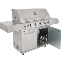 Sale Kaasugrilli Platinum 6 poltinta + sivukeitin + takapoltin Kaasugrillit
