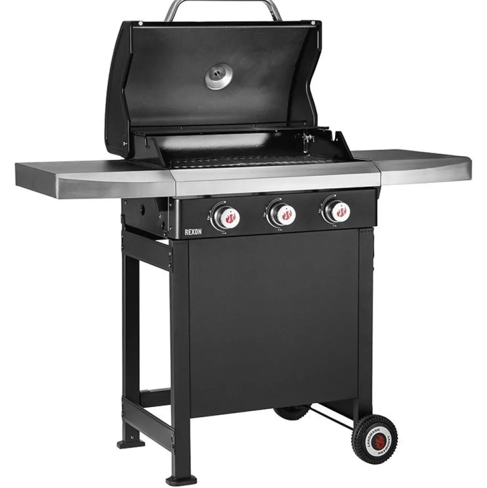 Hot Kaasugrilli Rexon 12236 3.0 Sapphire Black 3 poltinta Kaasugrillit