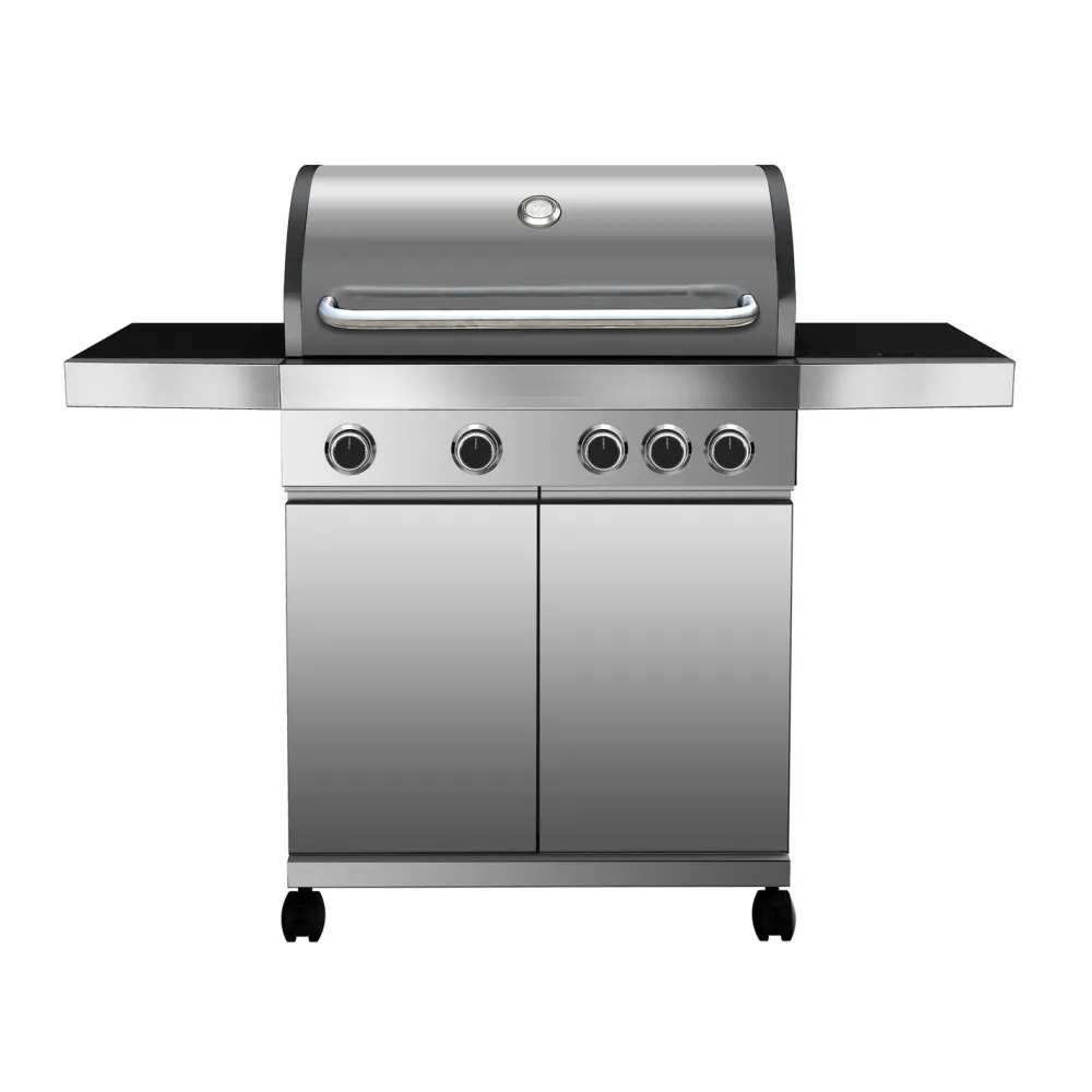 Hot Kaasugrilli Jadeite 4 poltinta + sivukeitin Kaasugrillit