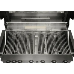 Kaasugrilli Black Jewel 6 built-in, 6 poltinta, upotettava, musta*Mustang New