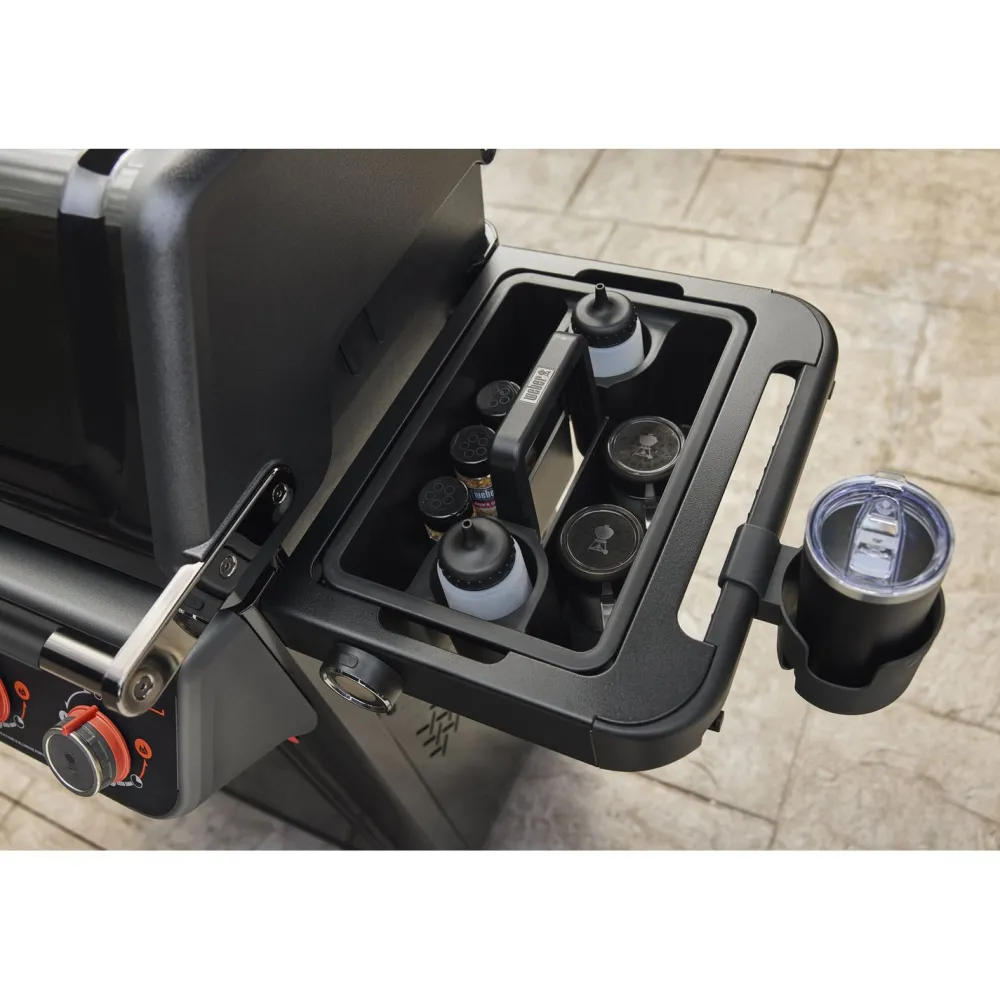 Kaasugrilli Weber Spirit EPX-435R Stealth, 4 poltinta, sivukeitin, musta*Weber Grill New