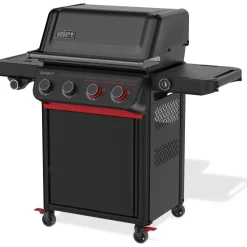 Kaasugrilli Weber Spirit EPX-435R Stealth, 4 poltinta, sivukeitin, musta*Weber Grill New