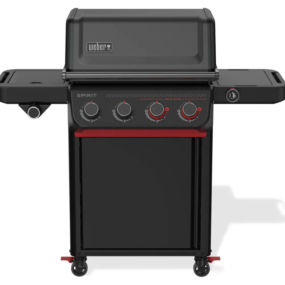 Kaasugrilli Weber Spirit EPX-435R Stealth, 4 poltinta, sivukeitin, musta*Weber Grill New