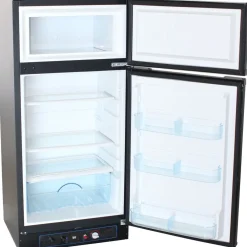 Kaasujääkaappi pakastelokerolla Ventus 168, 60cm, 129/25 l, musta*Sunwind Sale