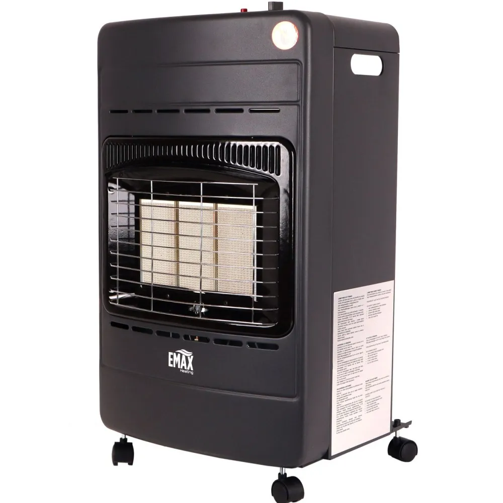 New Kaasulämmitin Heating, 4.2kW, musta Kaasulämmittimet