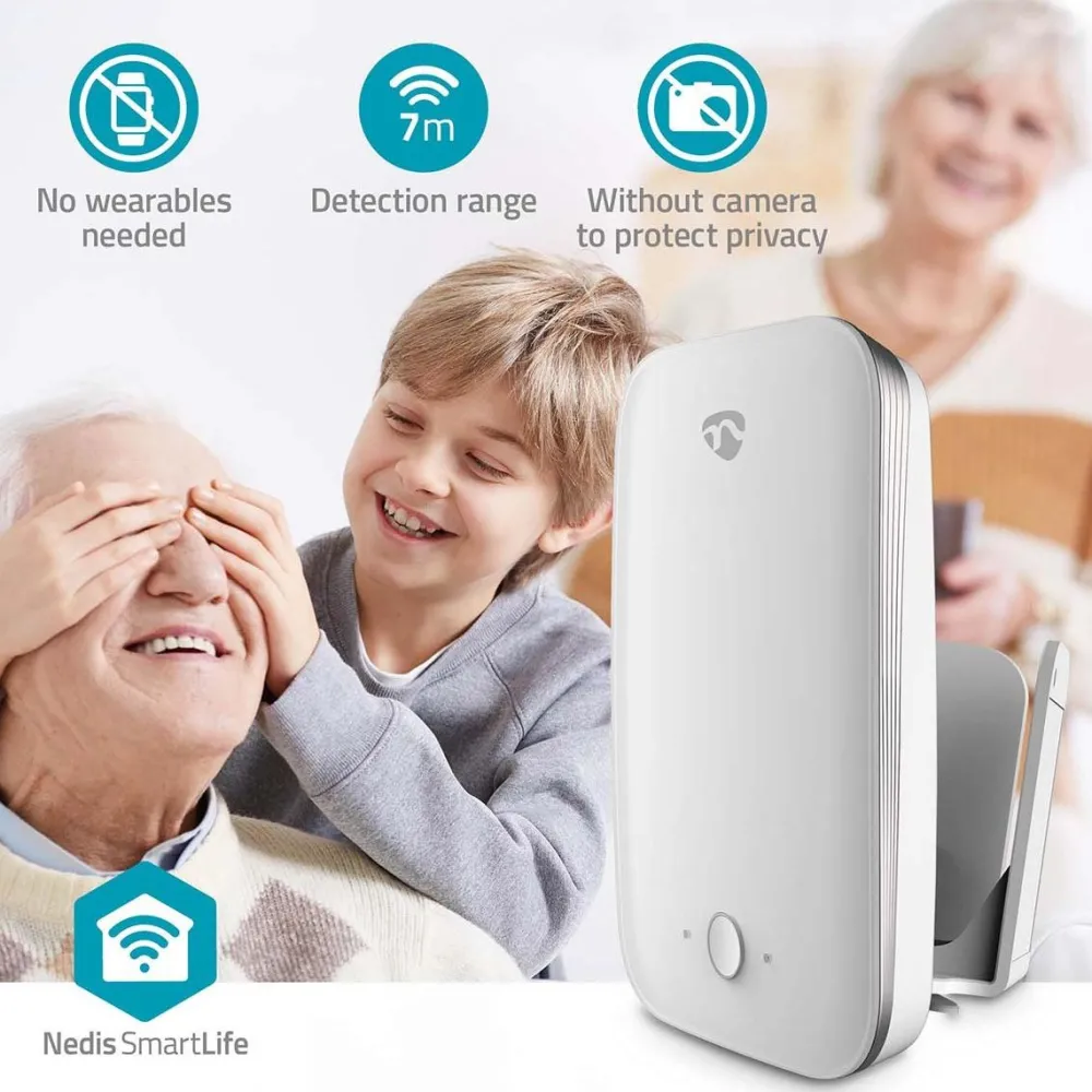 Kaatumistunnistin WIFIFD10WT Wi-Fi*Nedis