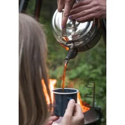 Hot Kahvipannu , ruostumaton teräs, eri kokoja Grillaustarvikkeet