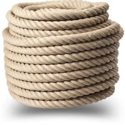 Hot Kaideköysi keinohamppu naturell 36mm metreittäin Terassin Kaiteet