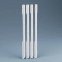 Outlet Kaidepinna Stockholm 1140mm MDF valkoinen 4kpl/pkt, ulkopuoliseen asennukseen Portaat