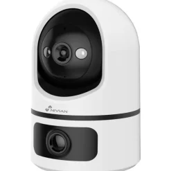 Kaksois Dome-valvontakamera Nivian Tuya Smart, 2K, langaton, väriyönäkö, sisäkäyttöön*Celotron