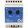 New Kaksoistermostaatti ETR/F-1447A DIN-kisko 16A Sulanapitotermostaatit
