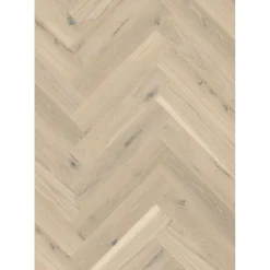 Kalanruotoparketti Boen Oak Pale White Vivo, mattalakattu, harjattu*Boen Flooring Sale