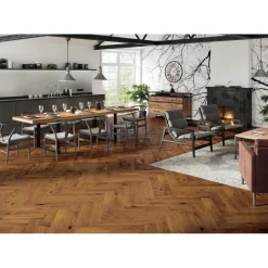 Kalanruotoparketti Tammi Bran HB 14x130x725 mm*DomusFlooring Sale