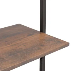 Kalteva hylly, 64x34x120-185cm, eri kokoja ja värejä*FinePRICE Discount