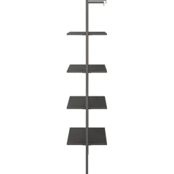 Kalteva hylly, 64x34x120-185cm, eri kokoja ja värejä*FinePRICE Discount