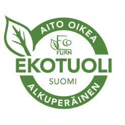Kalusteryhmä , Ekotuoli 2 kpl+ niskatyyny 2 kpl+ Lilli-taso tervaleppä,natural*EcoFurn Clearance