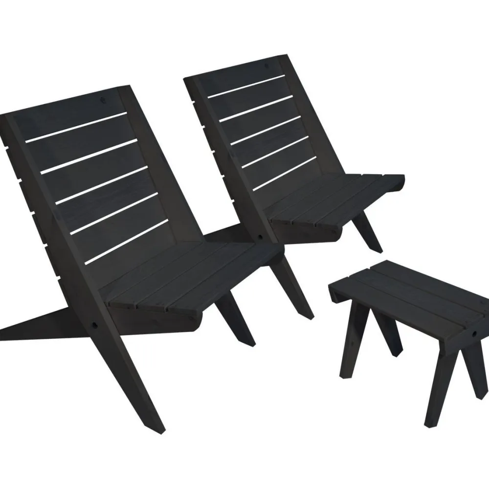 Kalusteryhmä Granny, 2 tuolia + pöytä, mänty*EcoFurn New