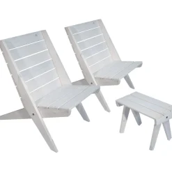 Kalusteryhmä Granny, 2 tuolia + pöytä, mänty*EcoFurn New