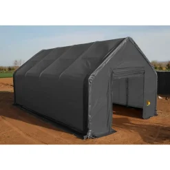 Kalustohalli Premium 6,1x9,76x4,88 m 900 g Pressutallit