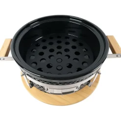 Kamado-grilli Kamado Korea/Hibachi BBQ, Ø28 cm, pöytämalli, musta*Easy Cooking Best