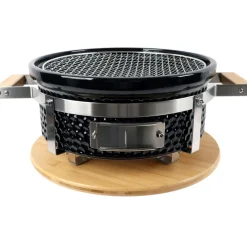 Kamado-grilli Kamado Korea/Hibachi BBQ, Ø28 cm, pöytämalli, musta*Easy Cooking Best