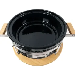 Kamado-grilli Kamado Korea/Hibachi BBQ, Ø28 cm, pöytämalli, musta*Easy Cooking Best
