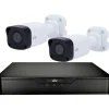 Best Kameravalvontajärjestelmä UNV 4K, älykäs tallennin, 4 kanavaa + 1TB kiintolevy + 2kpl keinoälyllä varustetut 8MP/4K kamerat + 2kpl 30m RJ45 kaapelit Valvontakamerat|Hälytysjärjestelmät