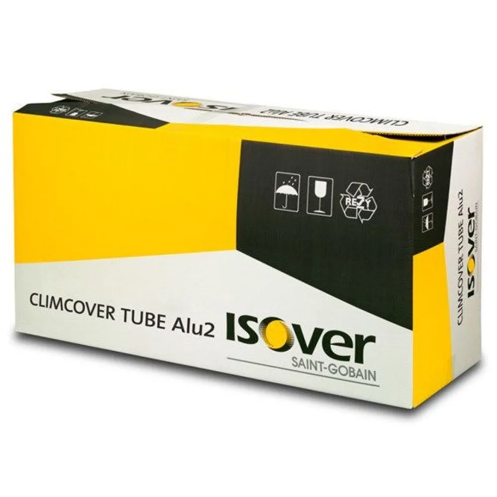 Kanavaeriste CLIMCOVER TUBE Alu2 125/100 mm 3,6 m*Isover Online