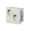 Kanavapistorasia ProDuct - 2S/16A/IP20 UPJ valkoinen*ABB Sale