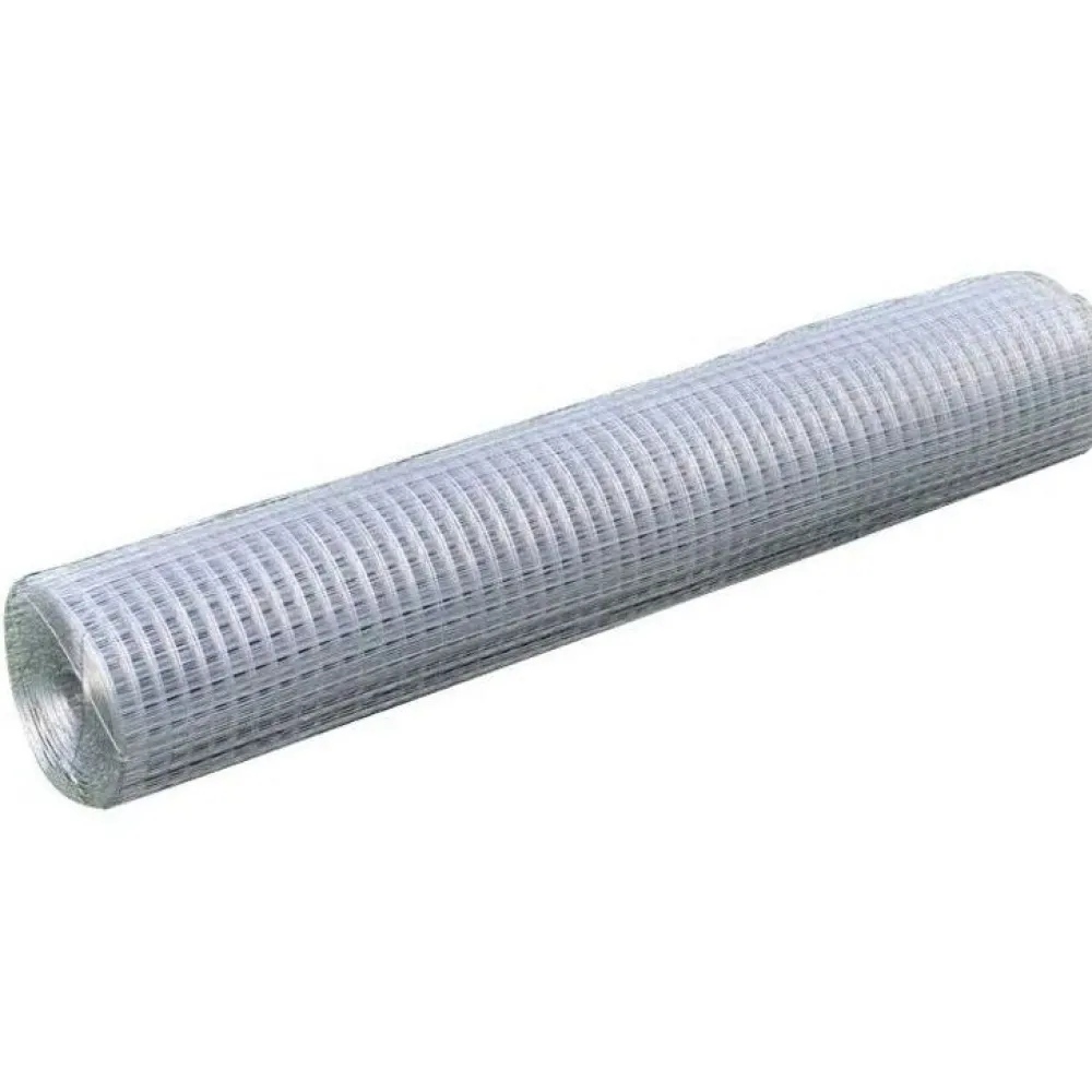 Kanaverkko 16x16mm galvanoitu teräs 10x1m hopea*FinePRICE