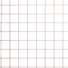 Kanaverkko 19x19mm teräs PVC pinnoitteella 25x1m punainen*FinePRICE