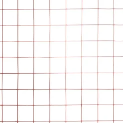 Kanaverkko 16x16mm teräs PVC pinnoitteella 10x1m punainen*FinePRICE