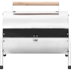 Kannettava pöytägrilli ruostumaton teräs 2 ritilää*FinePRICE Hot