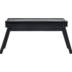 Kannettava retkigrilli teräs 60x22,5x33 cm*FinePRICE